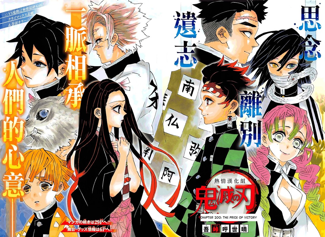 Kimetsu no Yaiba Chapter 200 page 3 - Chapter 200: The Price of Victory