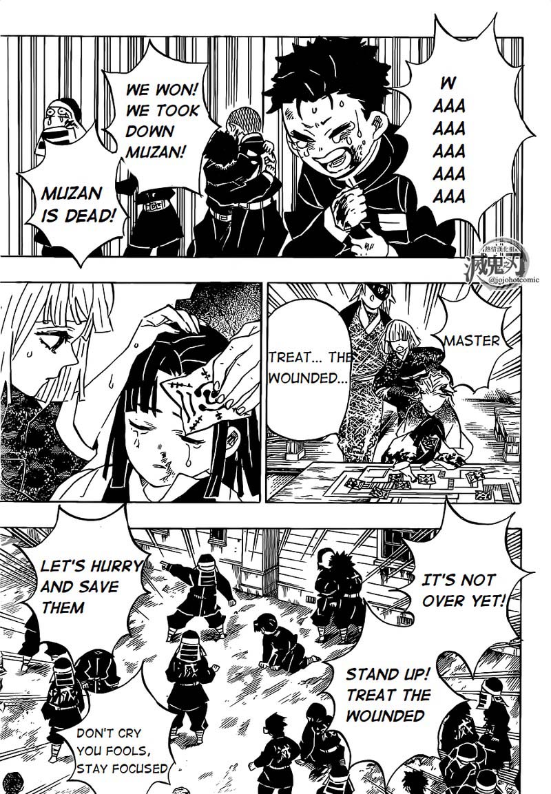 Kimetsu no Yaiba Chapter 200 page 6 - Chapter 200: The Price of Victory