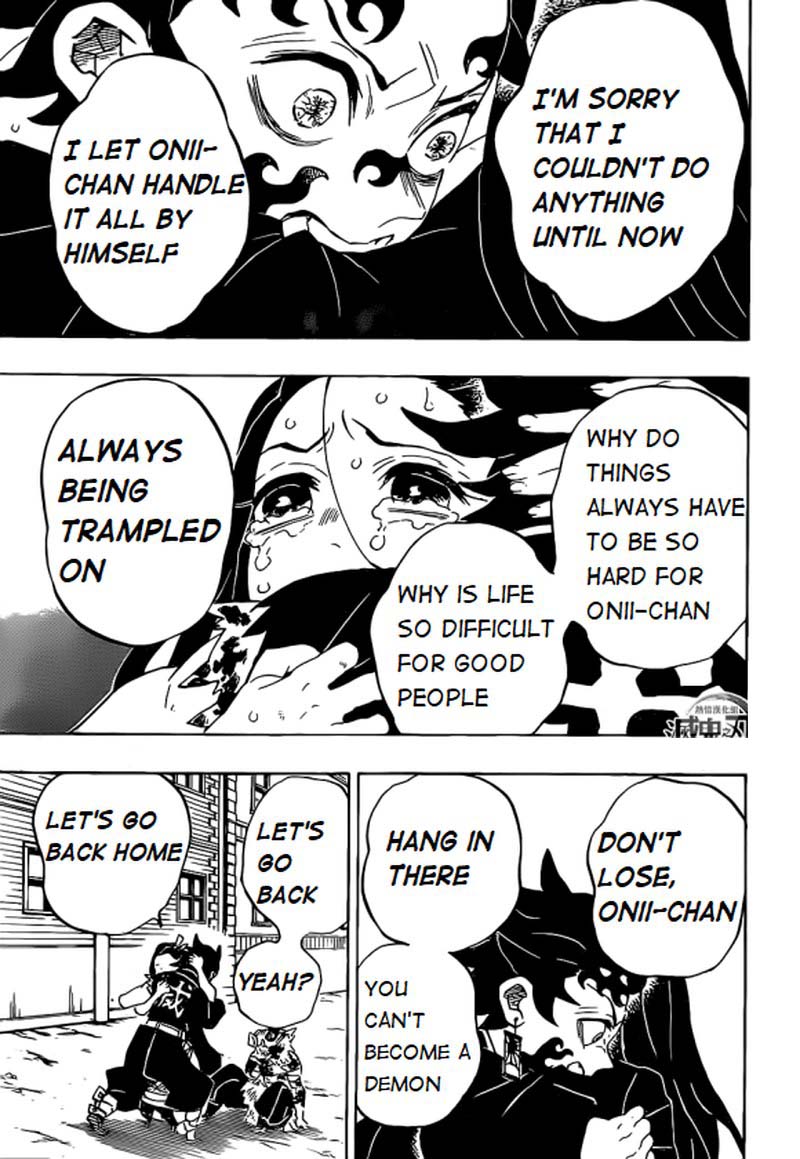 Kimetsu no Yaiba Chapter 202 page 3 - Chapter 202: Let's Go Home