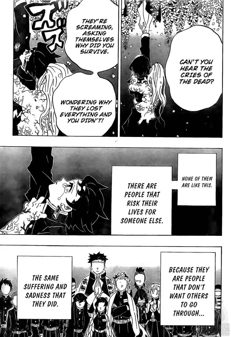 Kimetsu no Yaiba Chapter 203 page 10 - Chapter 203: Voices of Encouragement