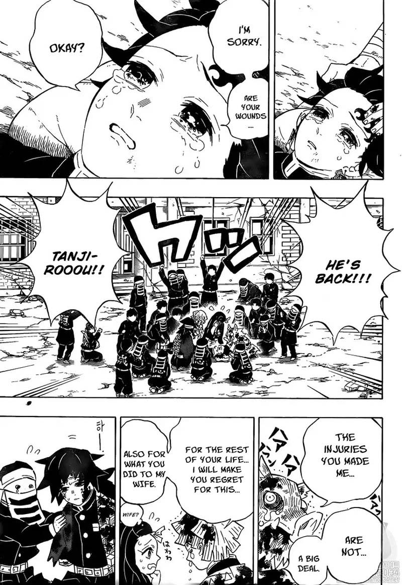 Kimetsu no Yaiba Chapter 203 page 16 - Chapter 203: Voices of Encouragement