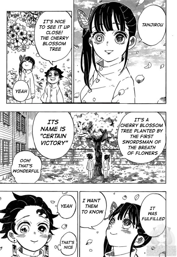 Kimetsu no Yaiba Chapter 204 page 17 - Chapter 204: A World Without Demons
