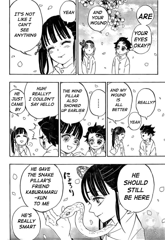 Kimetsu no Yaiba Chapter 204 page 18 - Chapter 204: A World Without Demons