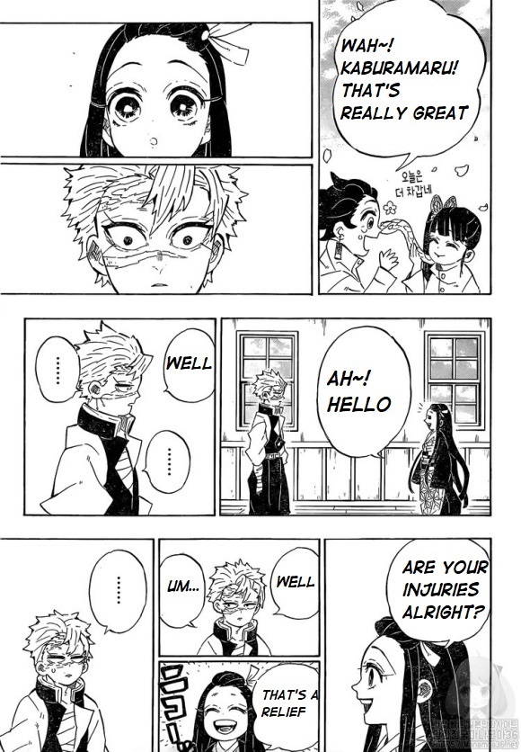 Kimetsu no Yaiba Chapter 204 page 19 - Chapter 204: A World Without Demons