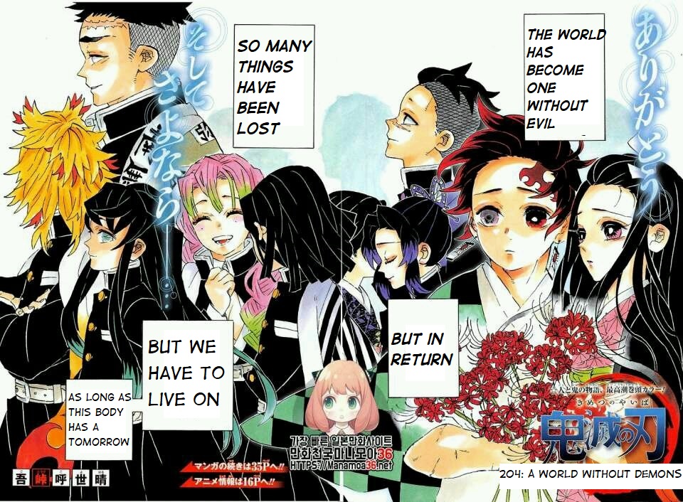 Kimetsu no Yaiba Chapter 204 page 2 - Chapter 204: A World Without Demons
