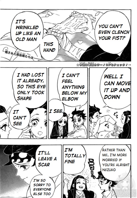 Kimetsu no Yaiba Chapter 204 page 3 - Chapter 204: A World Without Demons