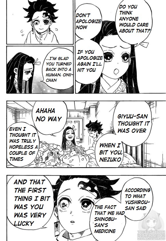 Kimetsu no Yaiba Chapter 204 page 4 - Chapter 204: A World Without Demons