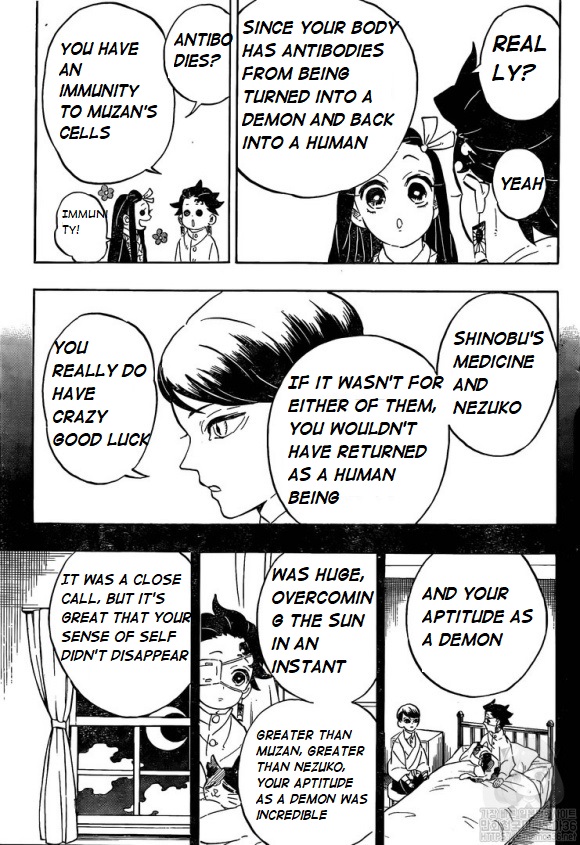 Kimetsu no Yaiba Chapter 204 page 5 - Chapter 204: A World Without Demons