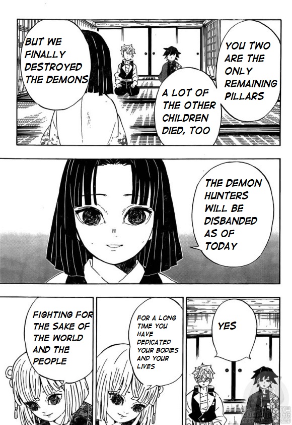 Kimetsu no Yaiba Chapter 204 page 9 - Chapter 204: A World Without Demons