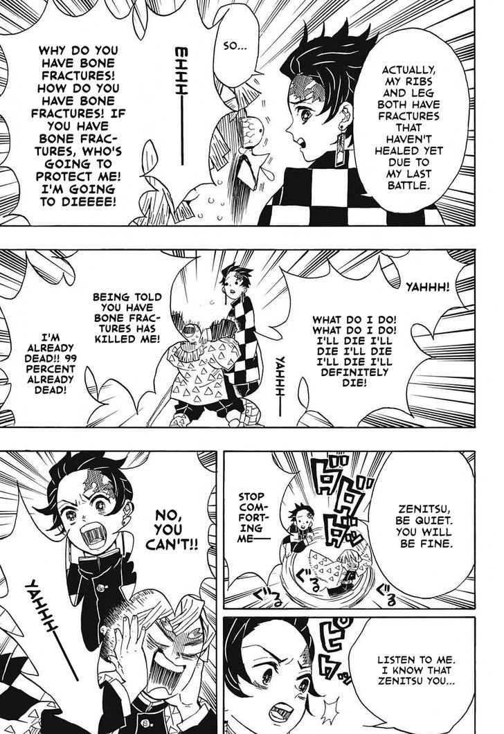 Kimetsu no Yaiba Chapter 21 page 5 - Chapter 21: Tsuzumi Mansion