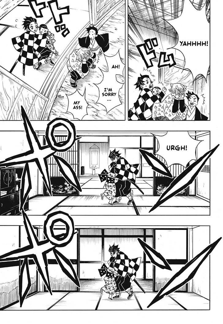 Kimetsu no Yaiba Chapter 21 page 7 - Chapter 21: Tsuzumi Mansion