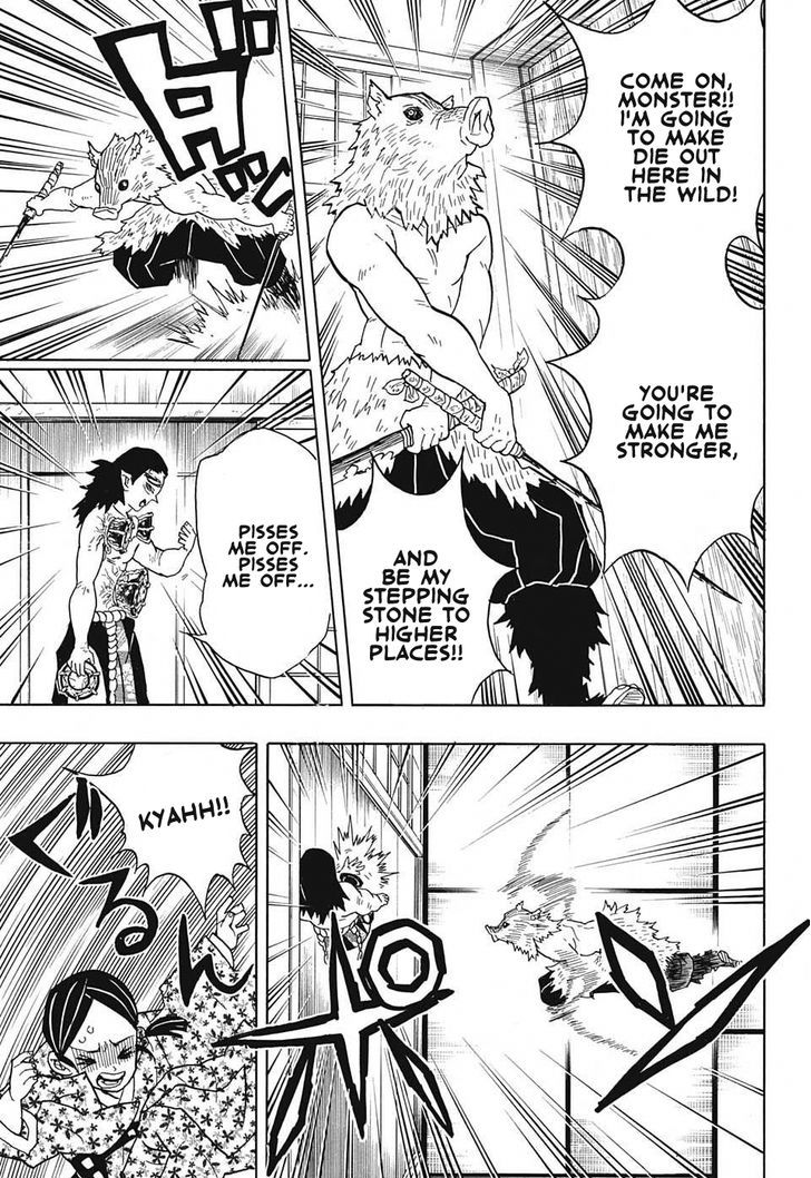 Kimetsu no Yaiba Chapter 22 page 3 - Chapter 22: Rushing Boar