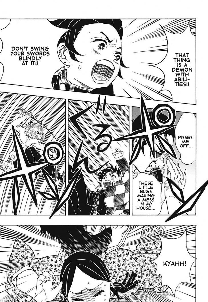 Kimetsu no Yaiba Chapter 22 page 5 - Chapter 22: Rushing Boar