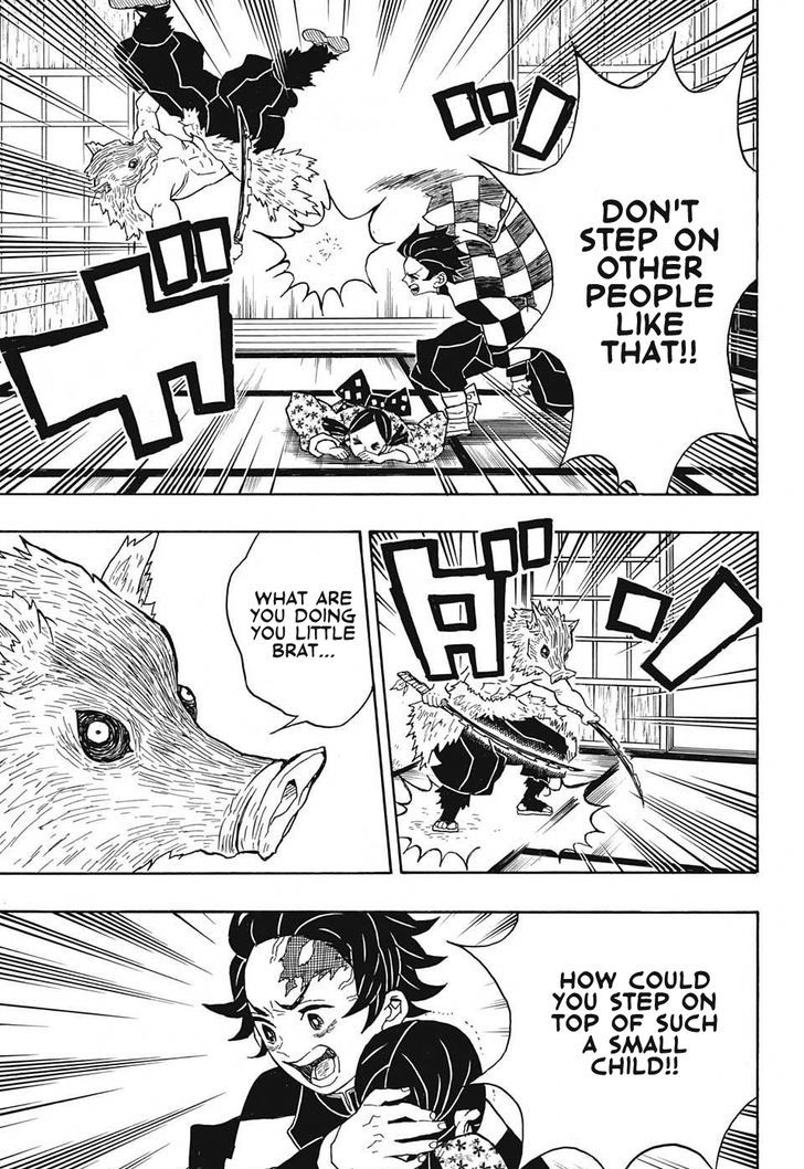 Kimetsu no Yaiba Chapter 22 page 7 - Chapter 22: Rushing Boar