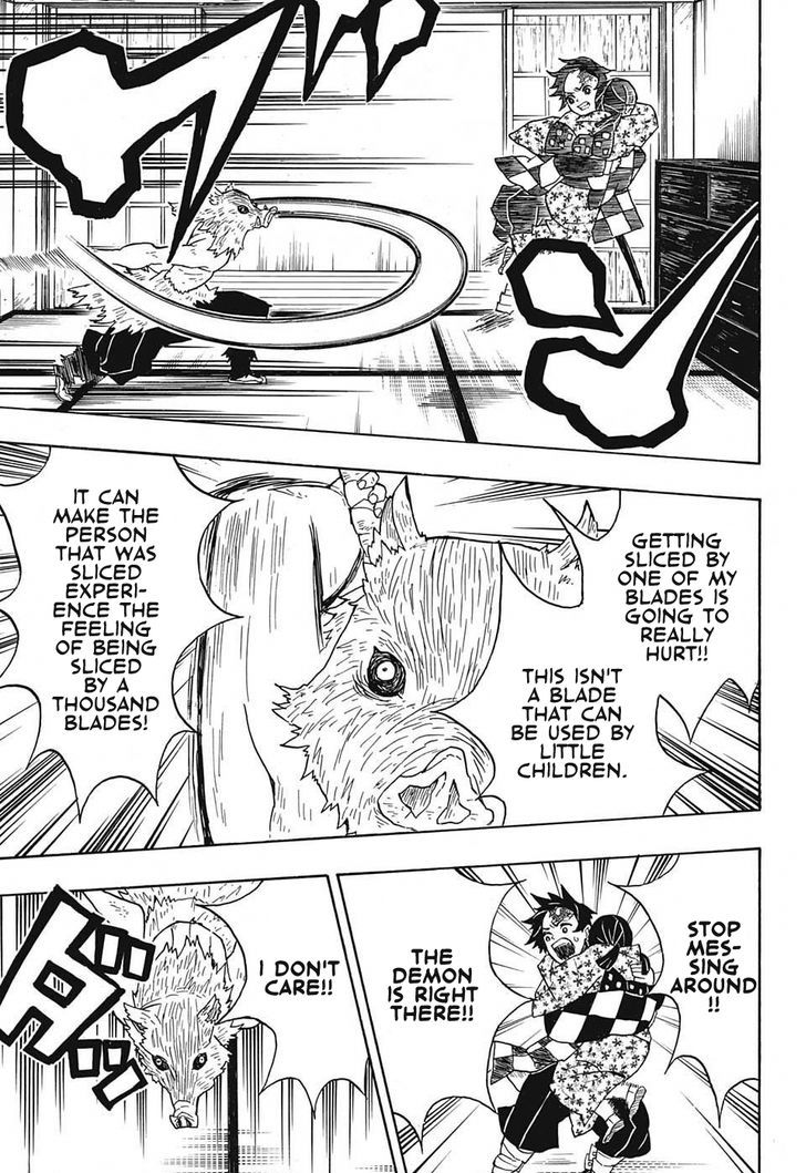 Kimetsu no Yaiba Chapter 22 page 9 - Chapter 22: Rushing Boar