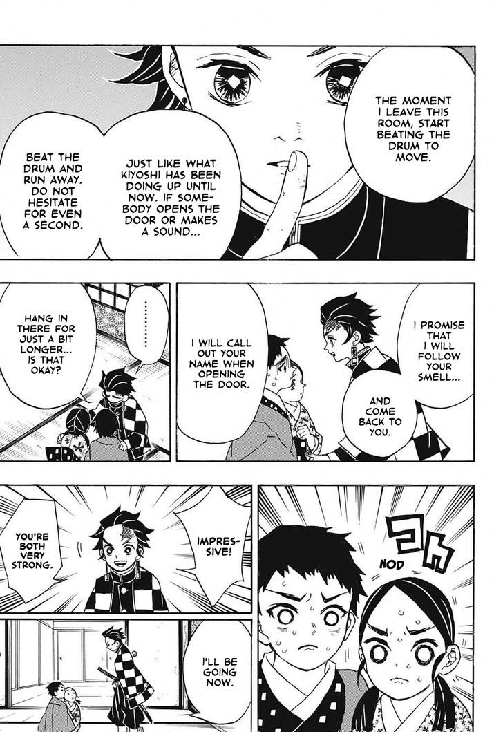 Kimetsu no Yaiba Chapter 24 page 11 - Chapter 24: Former Member of the Twelve Kizuki