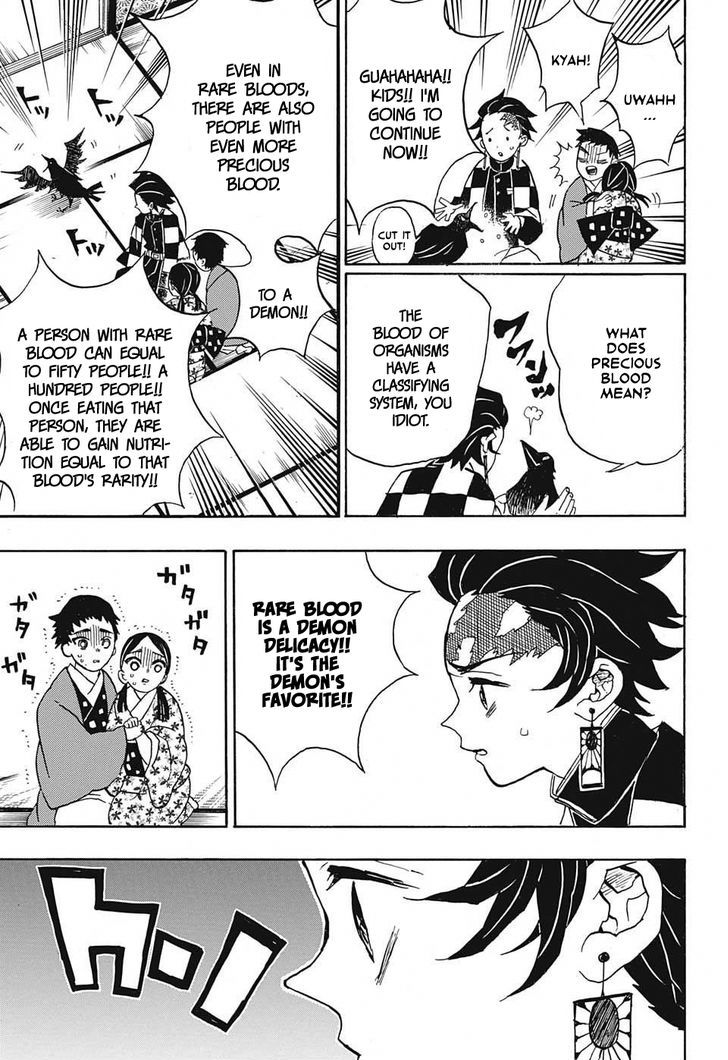 Kimetsu no Yaiba Chapter 24 page 9 - Chapter 24: Former Member of the Twelve Kizuki