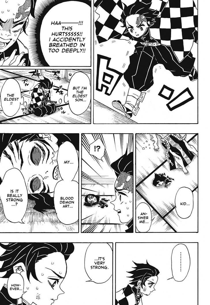 Kimetsu no Yaiba Chapter 25 page 13 - Chapter 25: Believe in Yourself