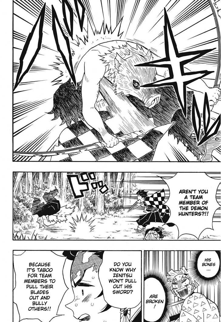 Kimetsu no Yaiba Chapter 26 page 10 - Chapter 26: Barehanded Fight