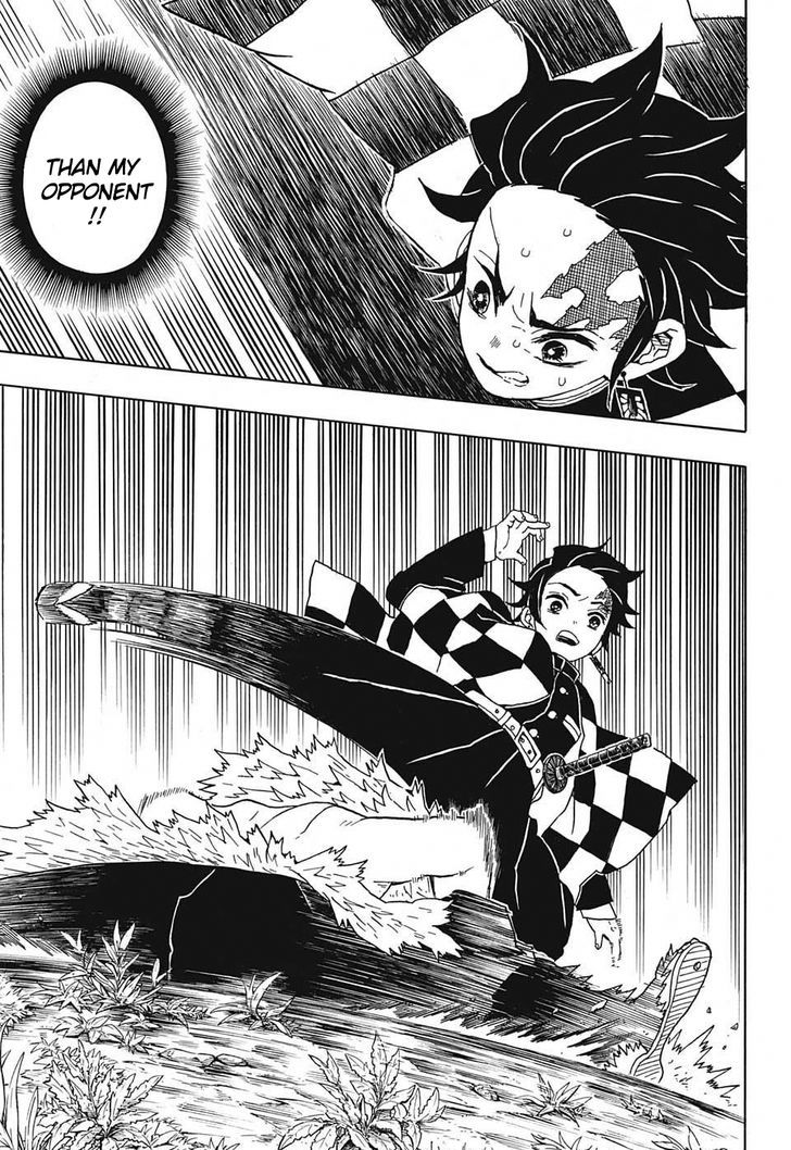 Kimetsu no Yaiba Chapter 26 page 15 - Chapter 26: Barehanded Fight