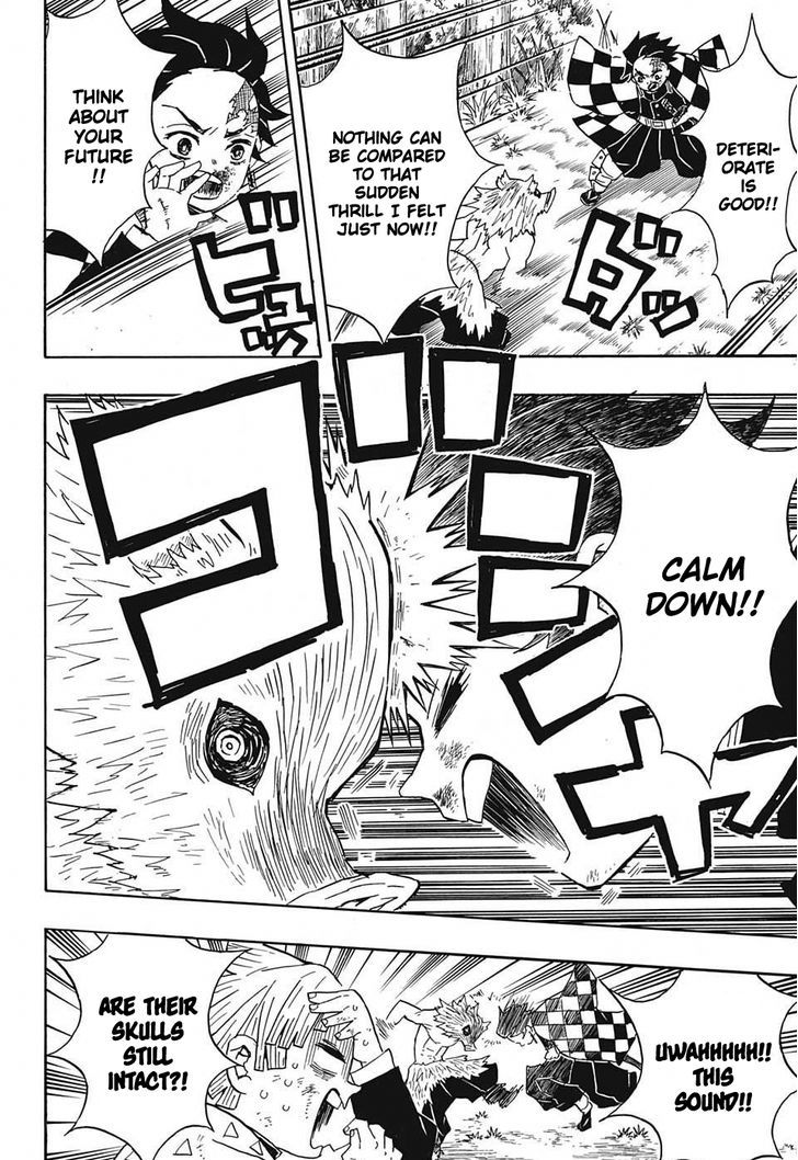 Kimetsu no Yaiba Chapter 26 page 18 - Chapter 26: Barehanded Fight