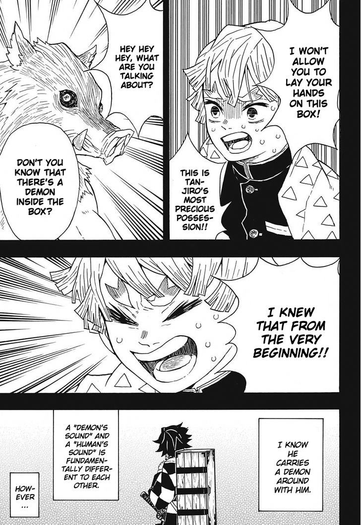 Kimetsu no Yaiba Chapter 26 page 5 - Chapter 26: Barehanded Fight