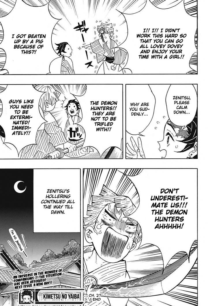 Kimetsu no Yaiba Chapter 27 page 19 - Chapter 27: Inosuke Hashibira