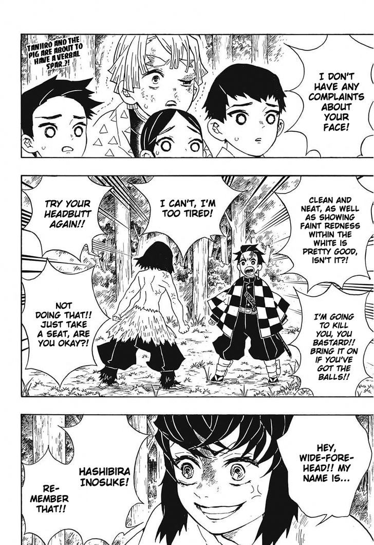 Kimetsu no Yaiba Chapter 27 page 2 - Chapter 27: Inosuke Hashibira