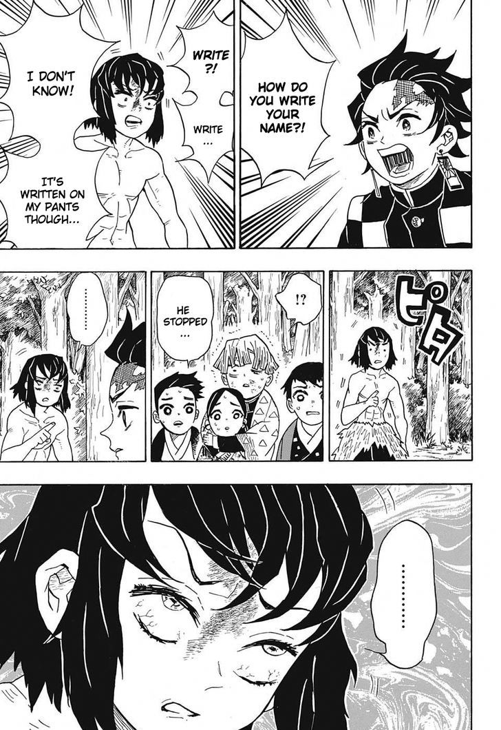 Kimetsu no Yaiba Chapter 27 page 3 - Chapter 27: Inosuke Hashibira