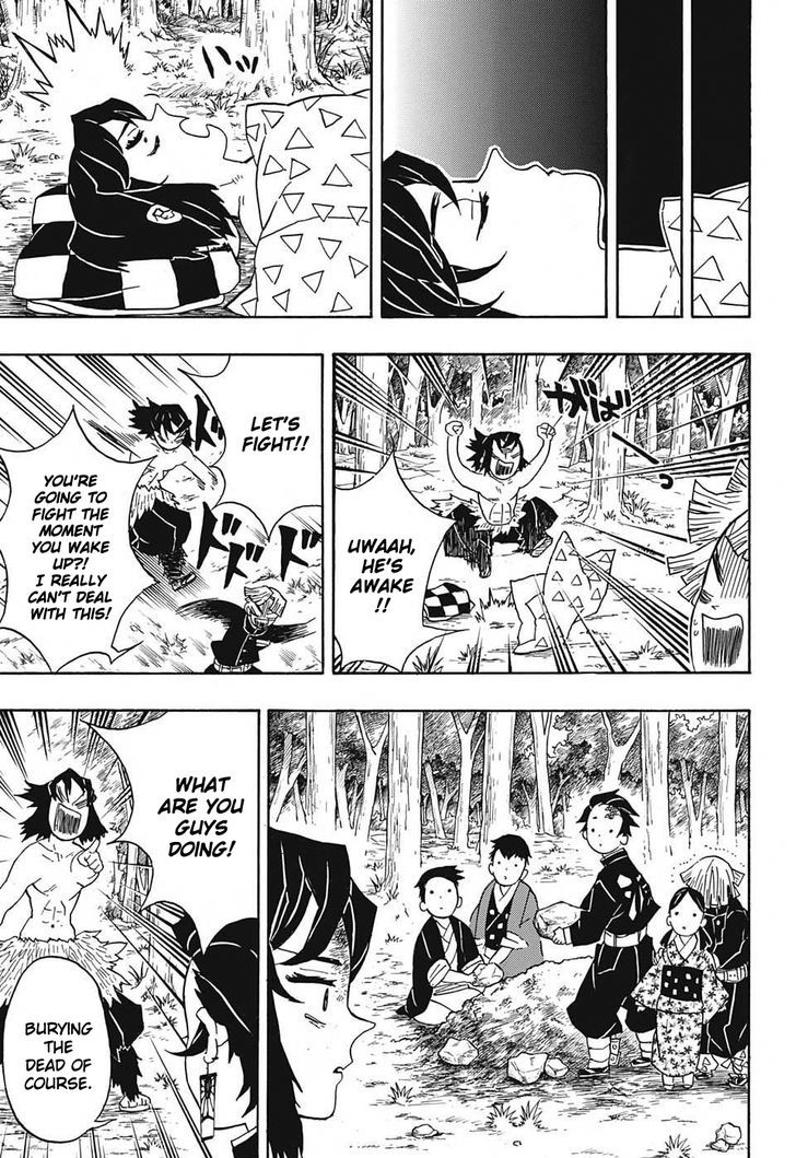 Kimetsu no Yaiba Chapter 27 page 5 - Chapter 27: Inosuke Hashibira