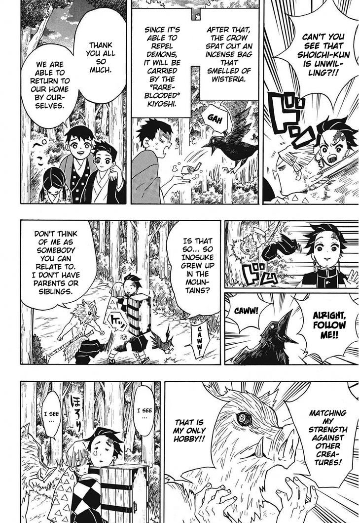 Kimetsu no Yaiba Chapter 27 page 8 - Chapter 27: Inosuke Hashibira