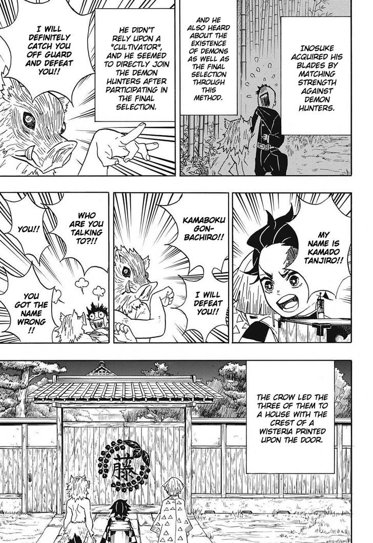 Kimetsu no Yaiba Chapter 27 page 9 - Chapter 27: Inosuke Hashibira