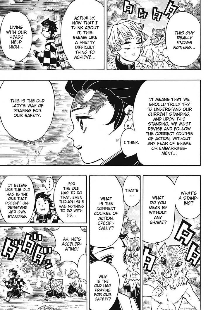Kimetsu no Yaiba Chapter 28 page 5 - Chapter 28: Urgent Summons