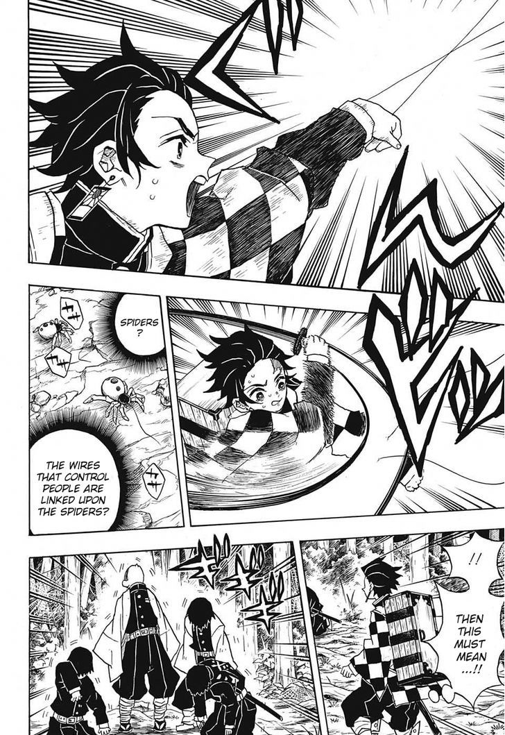 Kimetsu no Yaiba Chapter 29 page 10 - Chapter 29: Mount Natagumo