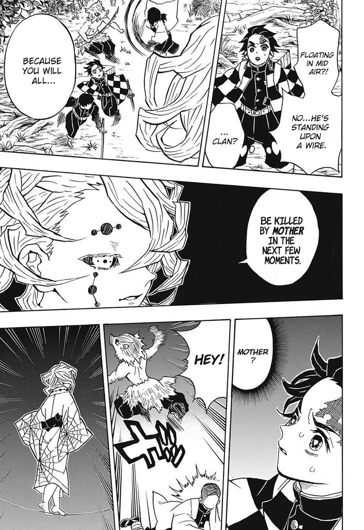 Kimetsu no Yaiba Chapter 29 page 15 - Chapter 29: Mount Natagumo