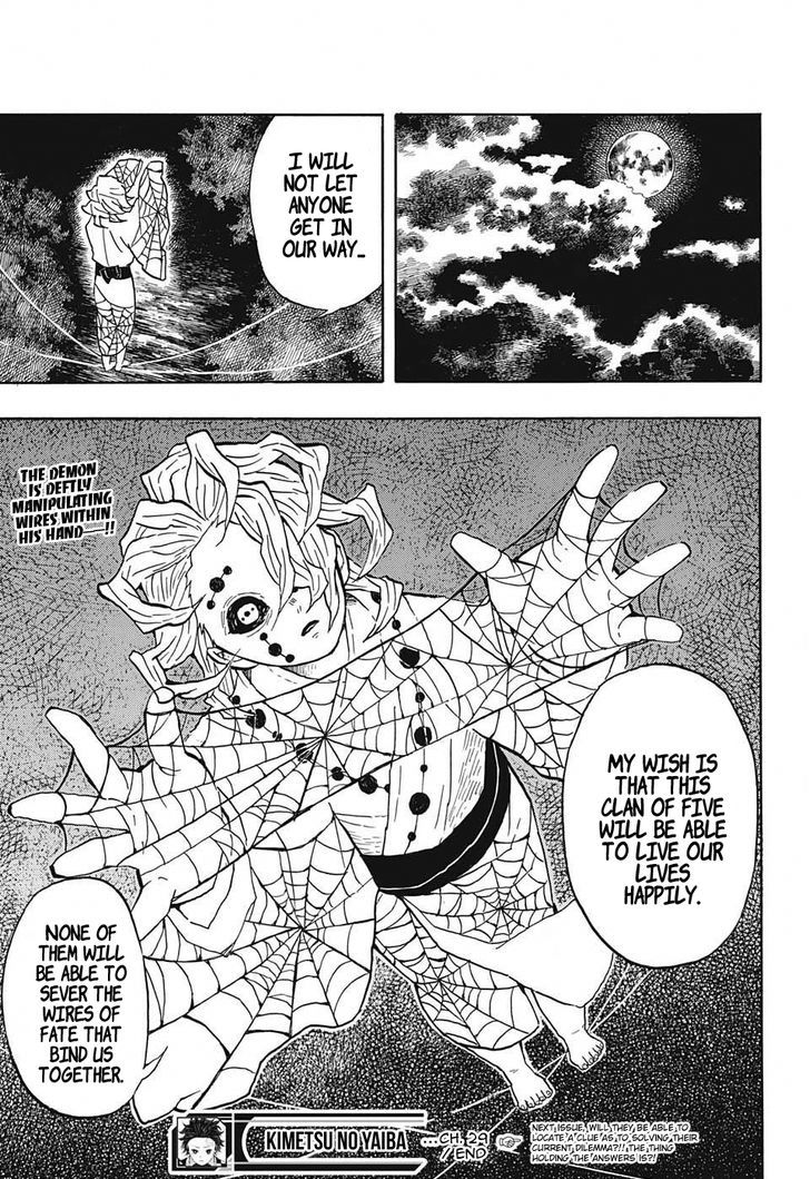 Kimetsu no Yaiba Chapter 29 page 19 - Chapter 29: Mount Natagumo