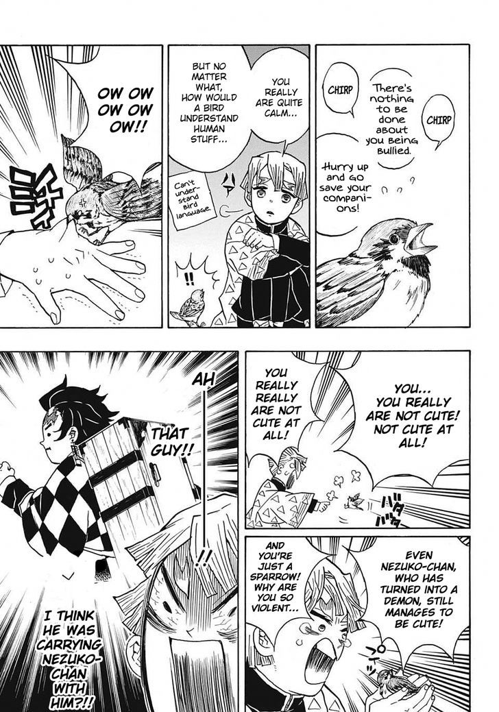 Kimetsu no Yaiba Chapter 29 page 3 - Chapter 29: Mount Natagumo