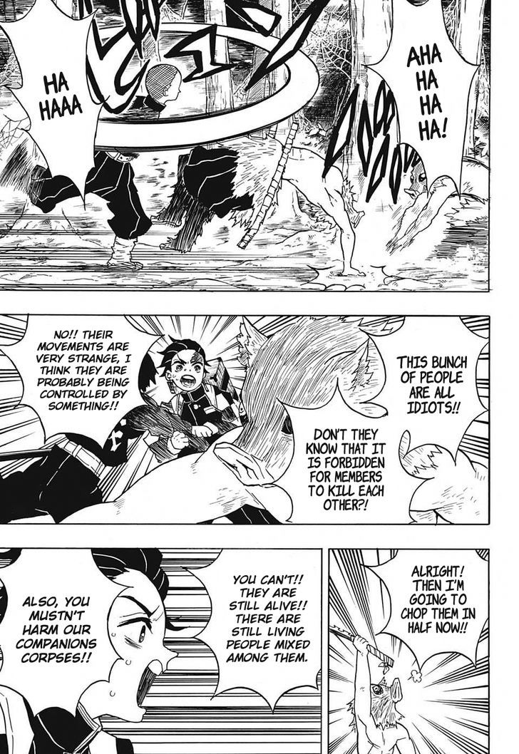 Kimetsu no Yaiba Chapter 29 page 5 - Chapter 29: Mount Natagumo