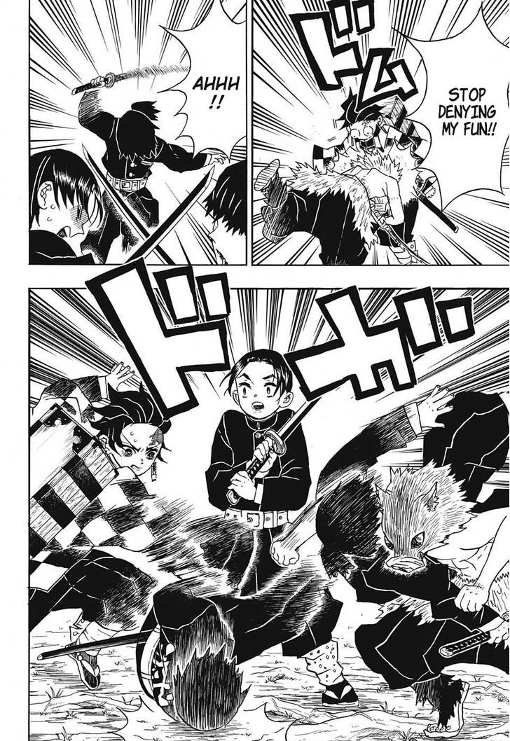 Kimetsu no Yaiba Chapter 29 page 6 - Chapter 29: Mount Natagumo