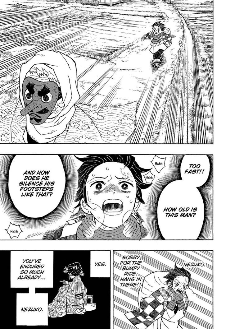 Kimetsu no Yaiba Chapter 3 page 13 - Chapter 3: Return by Dawn