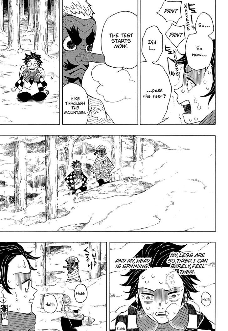 Kimetsu no Yaiba Chapter 3 page 15 - Chapter 3: Return by Dawn