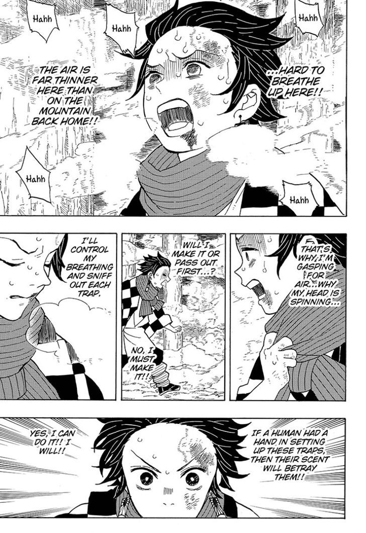 Kimetsu no Yaiba Chapter 3 page 21 - Chapter 3: Return by Dawn