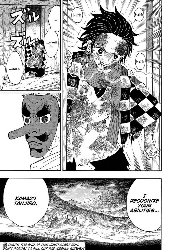 Kimetsu no Yaiba Chapter 3 page 23 - Chapter 3: Return by Dawn