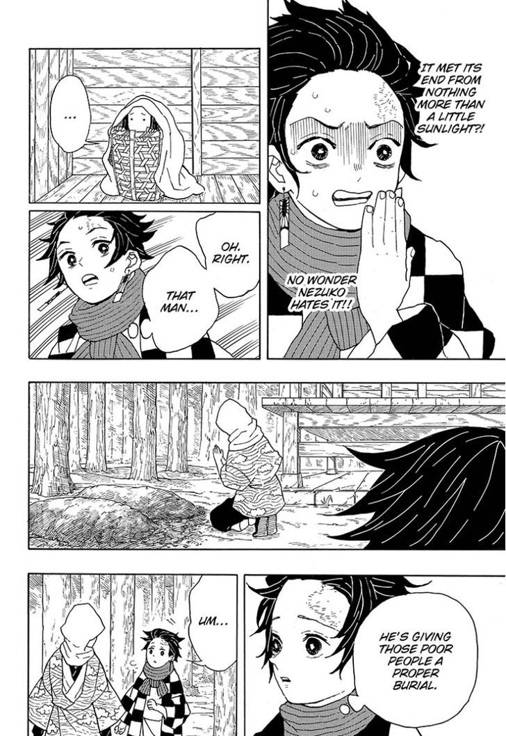 Kimetsu no Yaiba Chapter 3 page 8 - Chapter 3: Return by Dawn