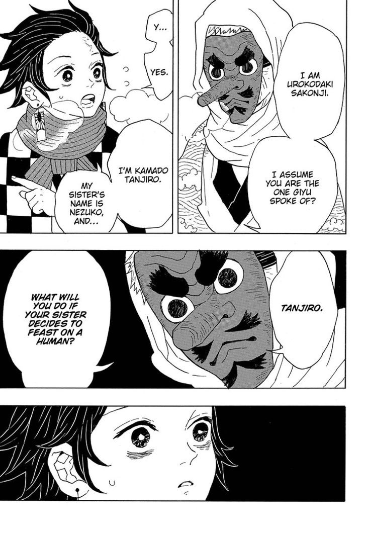 Kimetsu no Yaiba Chapter 3 page 9 - Chapter 3: Return by Dawn