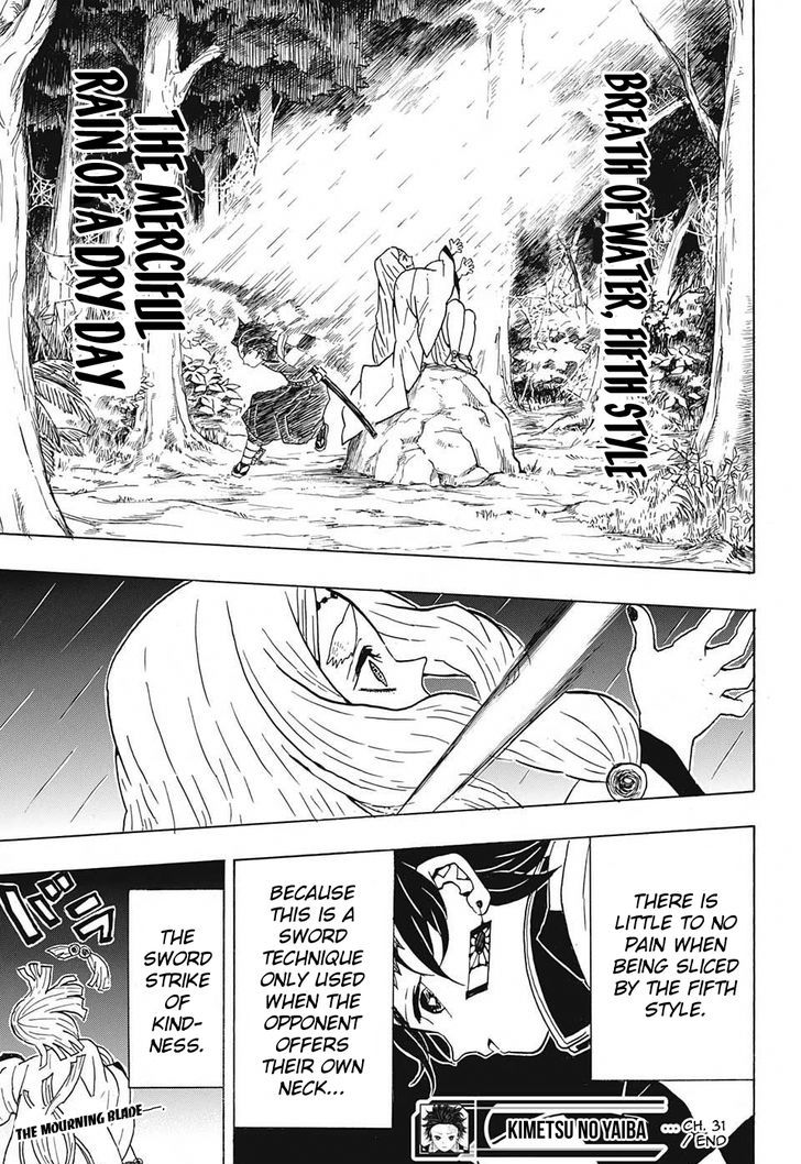 Kimetsu no Yaiba Chapter 31 page 19 - Chapter 31: Letting Someone Else Go First