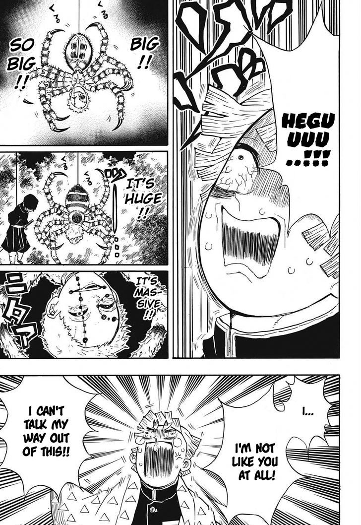 Kimetsu no Yaiba Chapter 32 page 17 - Chapter 32: Pungent Odor