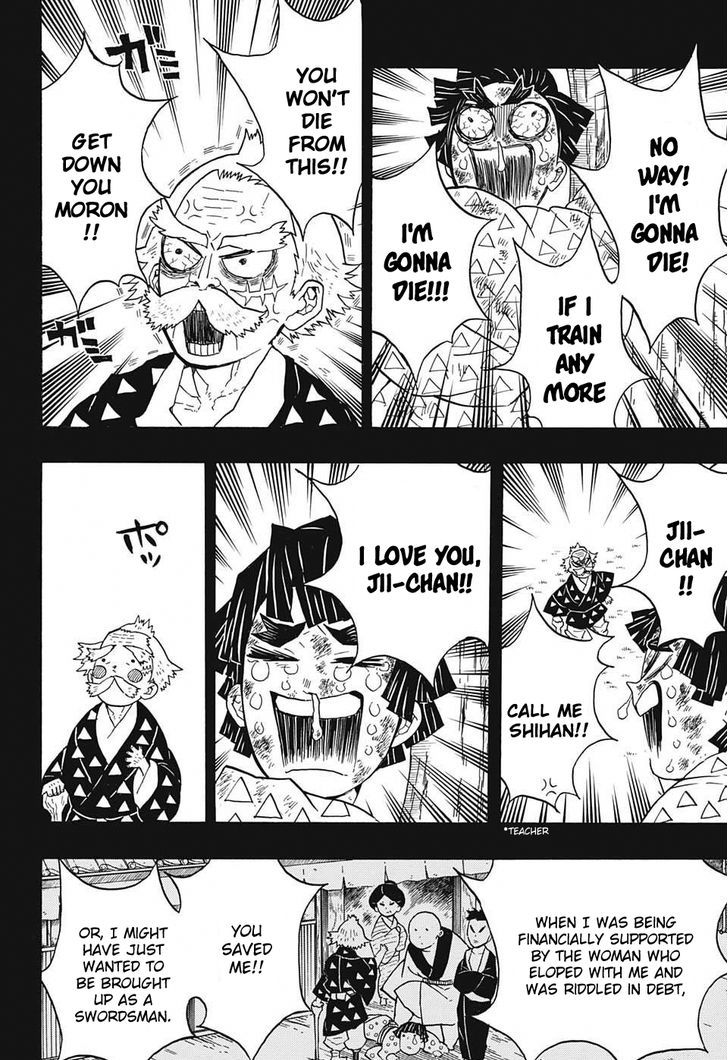 Kimetsu no Yaiba Chapter 33 page 6 - Chapter 33: Suffering and Floundering as You Move Forward