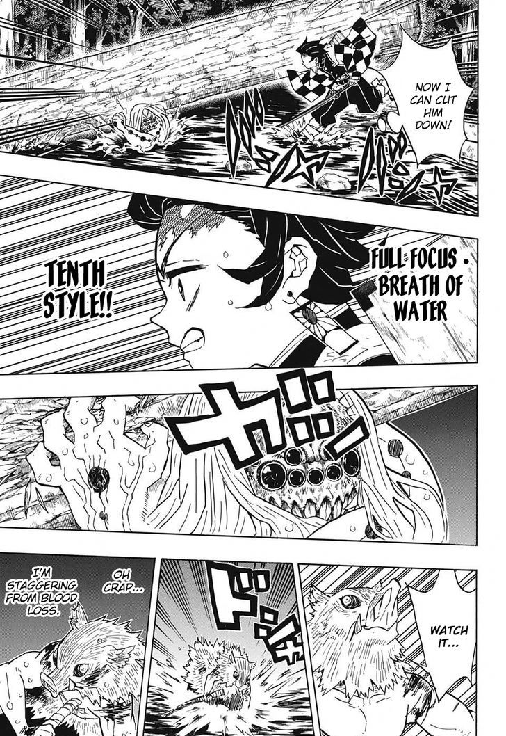 Kimetsu no Yaiba Chapter 35 page 11 - Chapter 35: Scattered