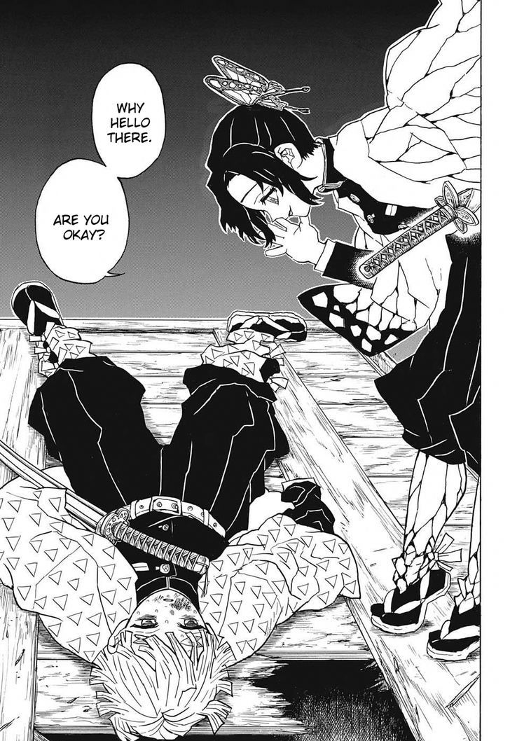 Kimetsu no Yaiba Chapter 35 page 17 - Chapter 35: Scattered